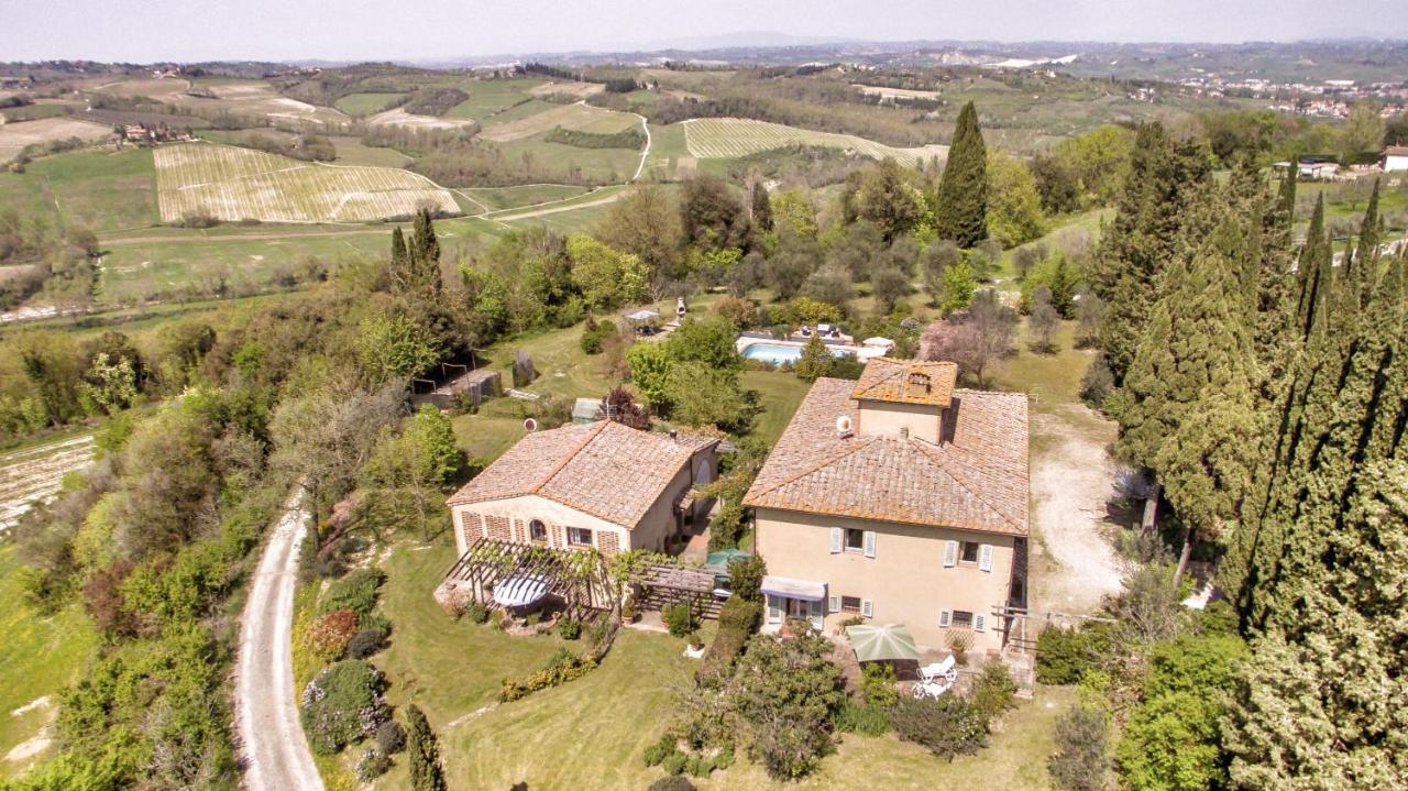 סן ג'ימיניאנו Appartamenti Villa La Fonte מראה חיצוני תמונה